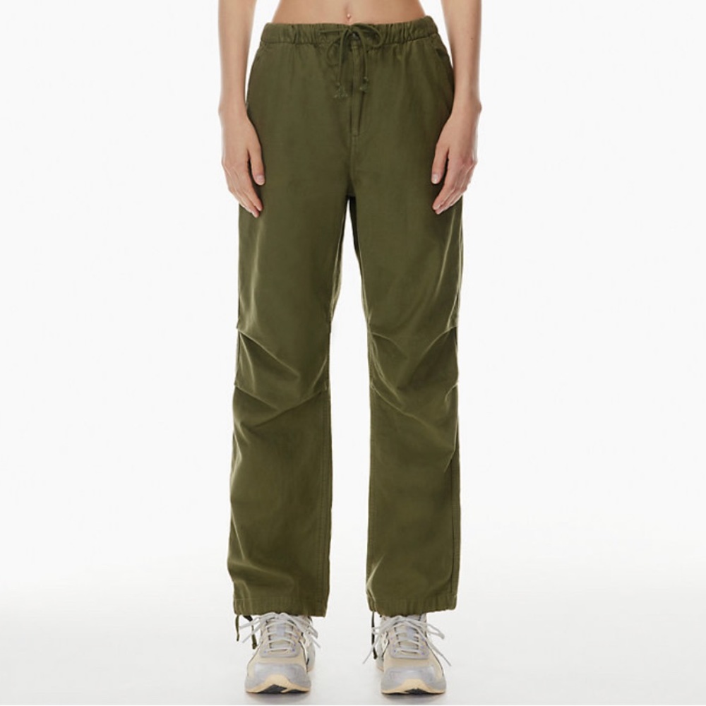 Aritzia brown cache cargo pants